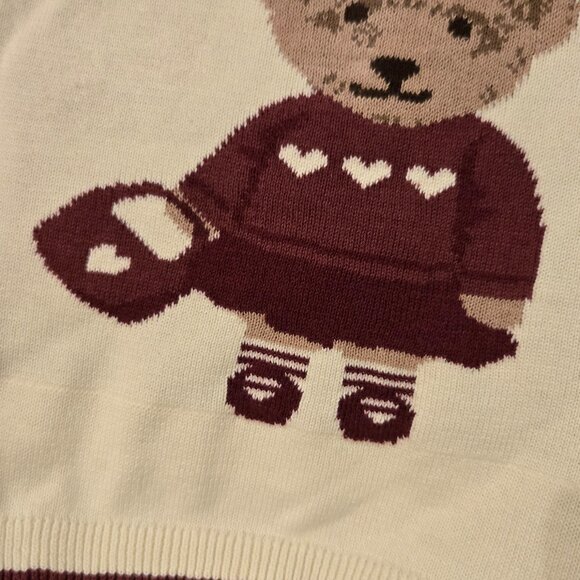 Rock-a-bye baby 2 pc bear knit set 0-3m and 6-9m Viral - Picture 4 of 6